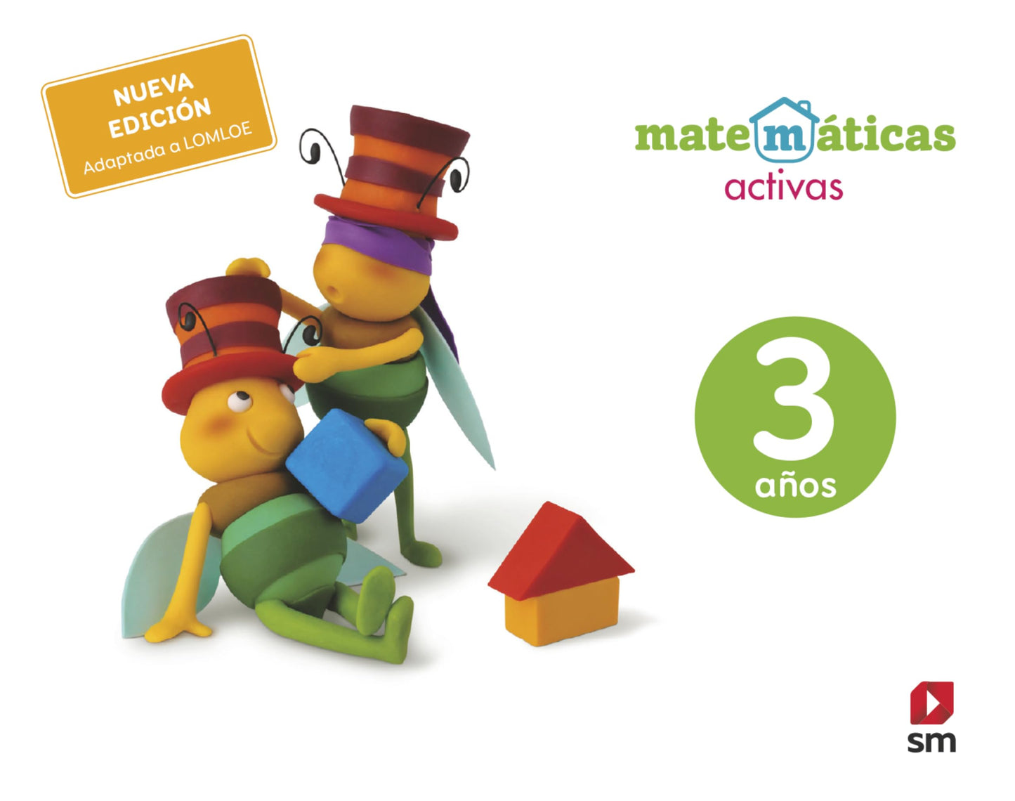 Libro: Matemáticas activas. 3 años (EDUCACION INFANTIL)