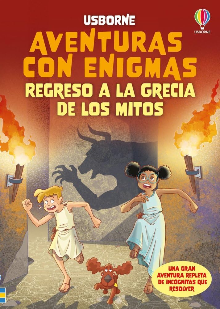 Libro: Regreso a la Grecia de los mitos (Aventuras con enigmas)
