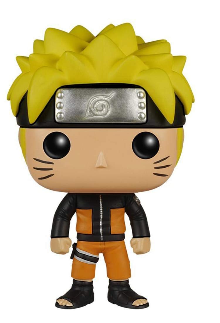 Funko Pop! Anime: Naruto Shippuden - Naruto Uzumaki (Black/Grey)