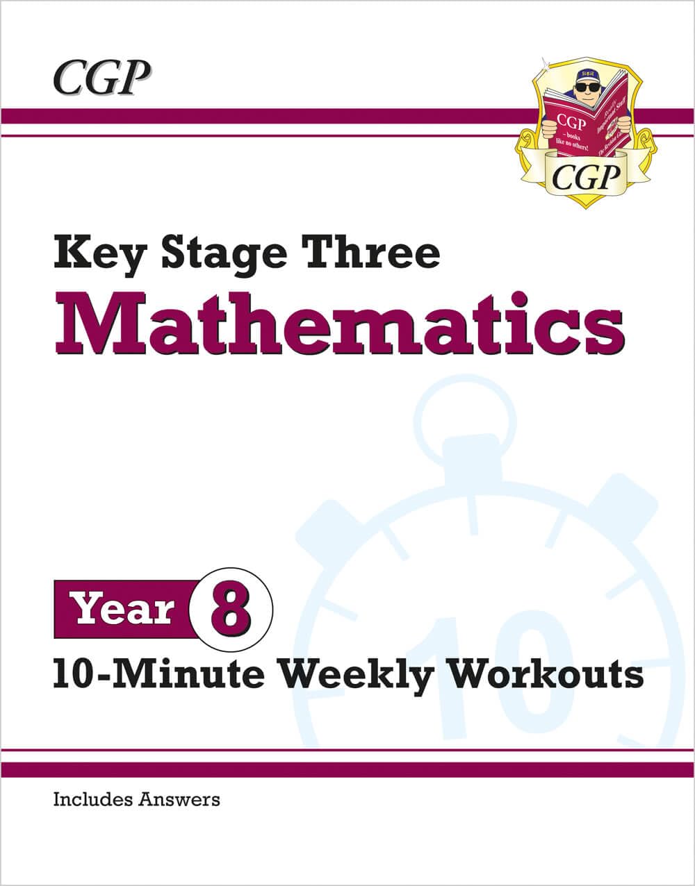 Libro: KS3 Year 8 Maths 10-Minute Weekly Workouts (CGP KS3 10-Minute Tests)