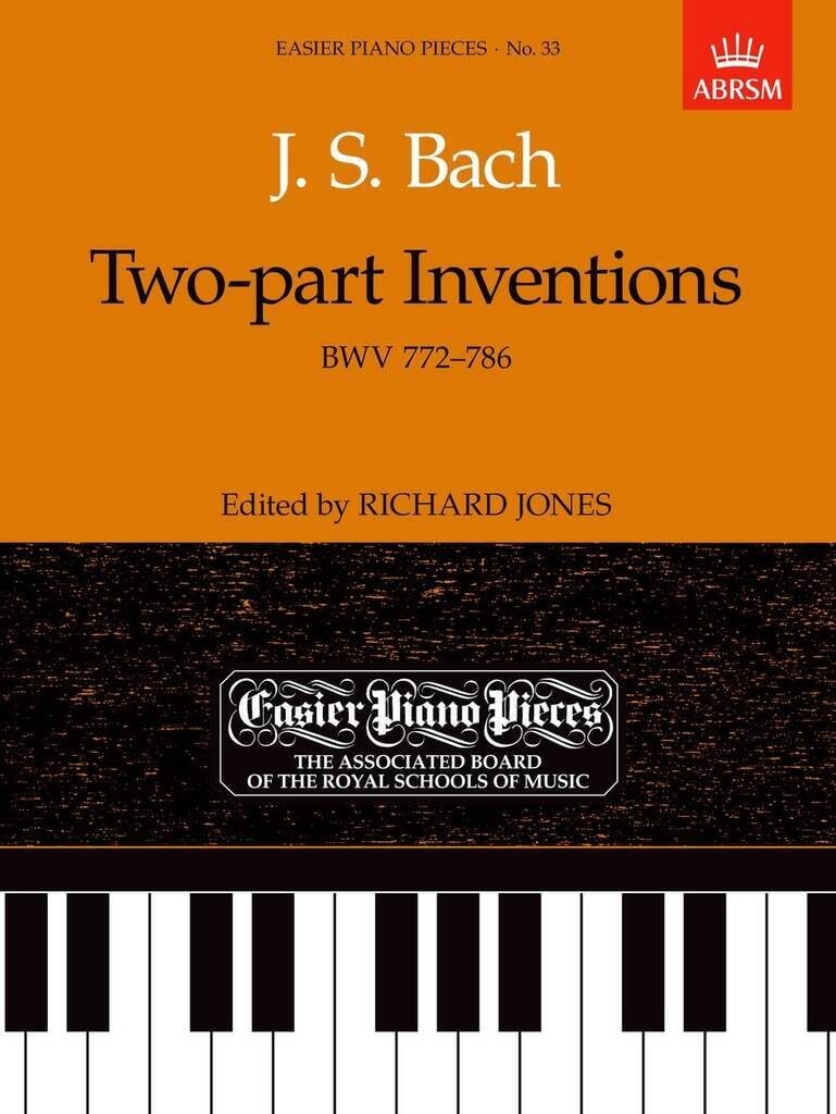 Libro: Two-part Inventions, BWV 772-786: Easier Piano Pieces 33 (Easier Piano Pieces (ABRSM))