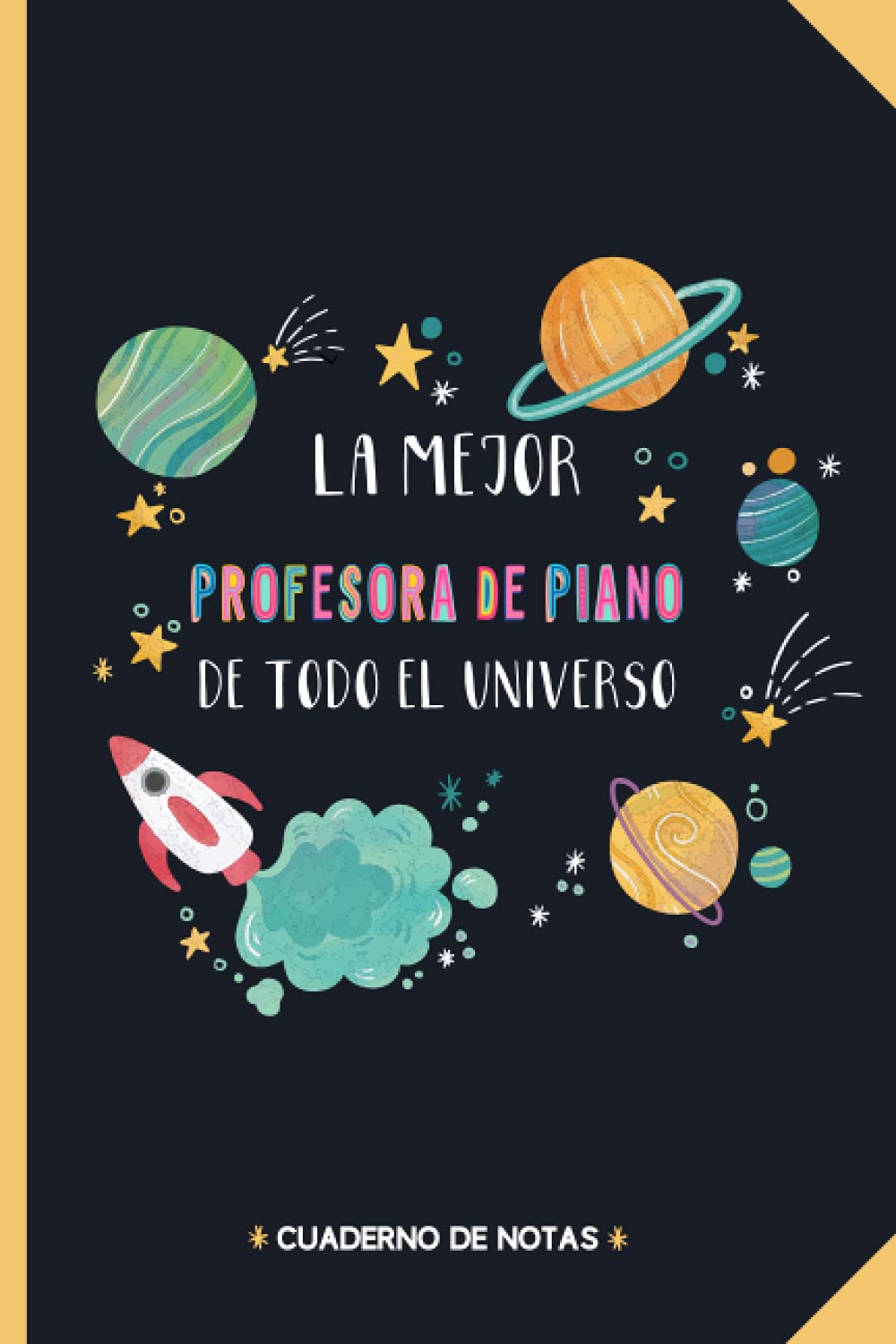 Libro: Regalo para la mejor Profesora de piano: Cuaderno de notas A5 regalo Profesora de piano- A5 /cuadriculado - | regalos Profesora de piano para el cumpleaños|regalo de cumpleaños colega