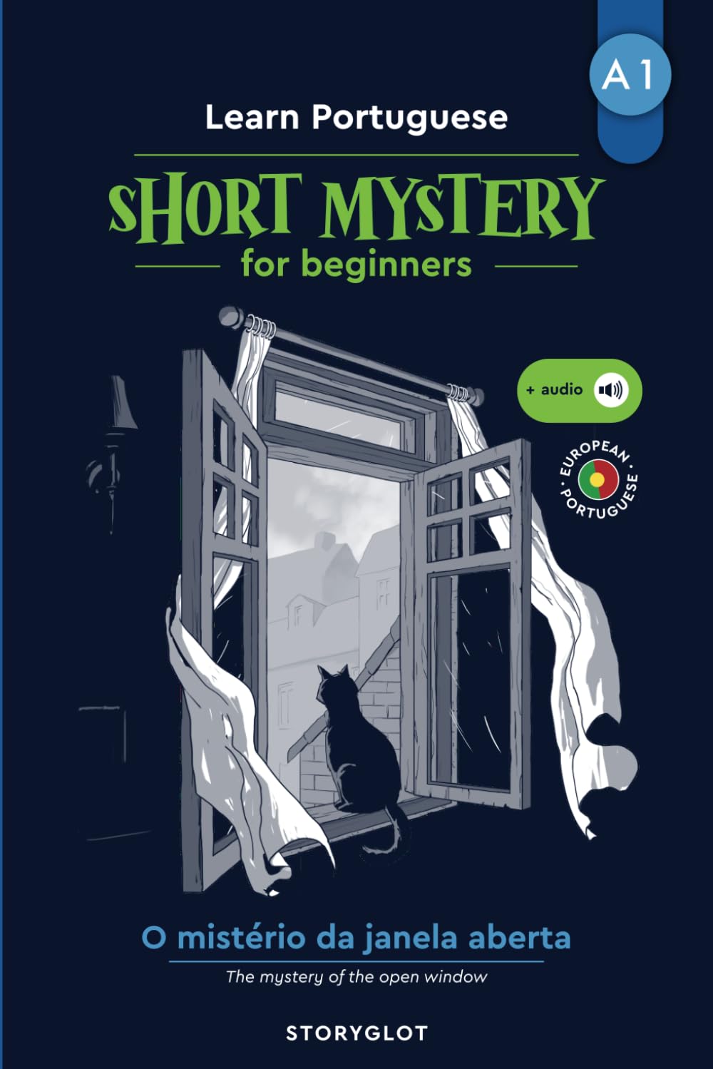 Libro: O mistério da janela aberta (A1): Learn European Portuguese through stories