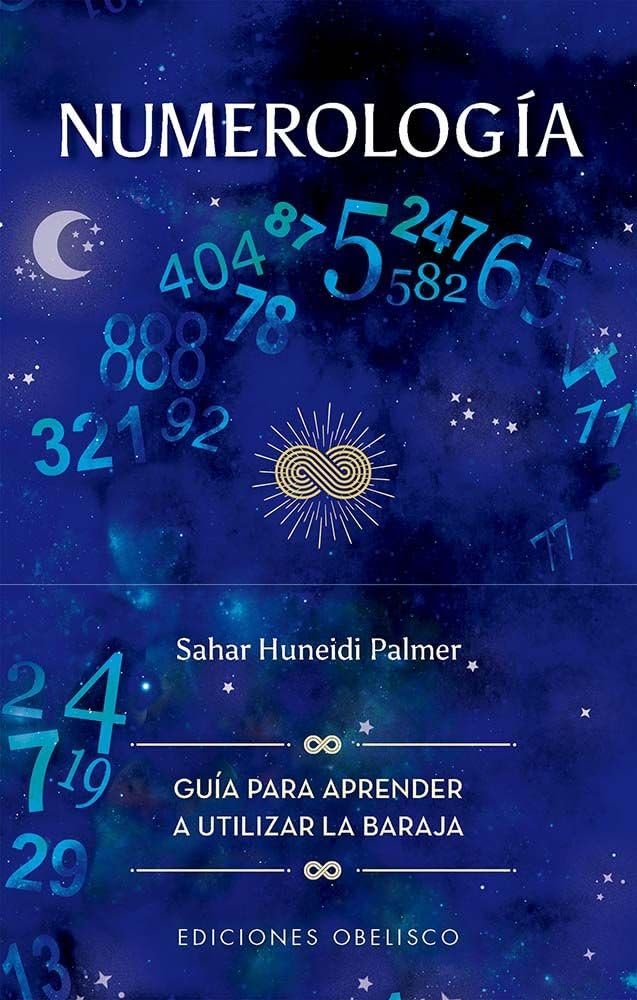 Libro: Numerología + cartas: Libro de baraja de cartas (Spanish Edition)