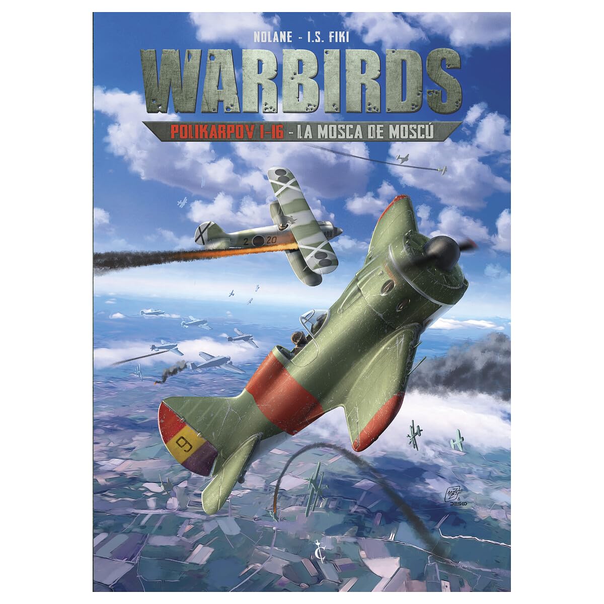 Libro: Warbirds 02. polikarpov 1-16 - la mosca de moscu