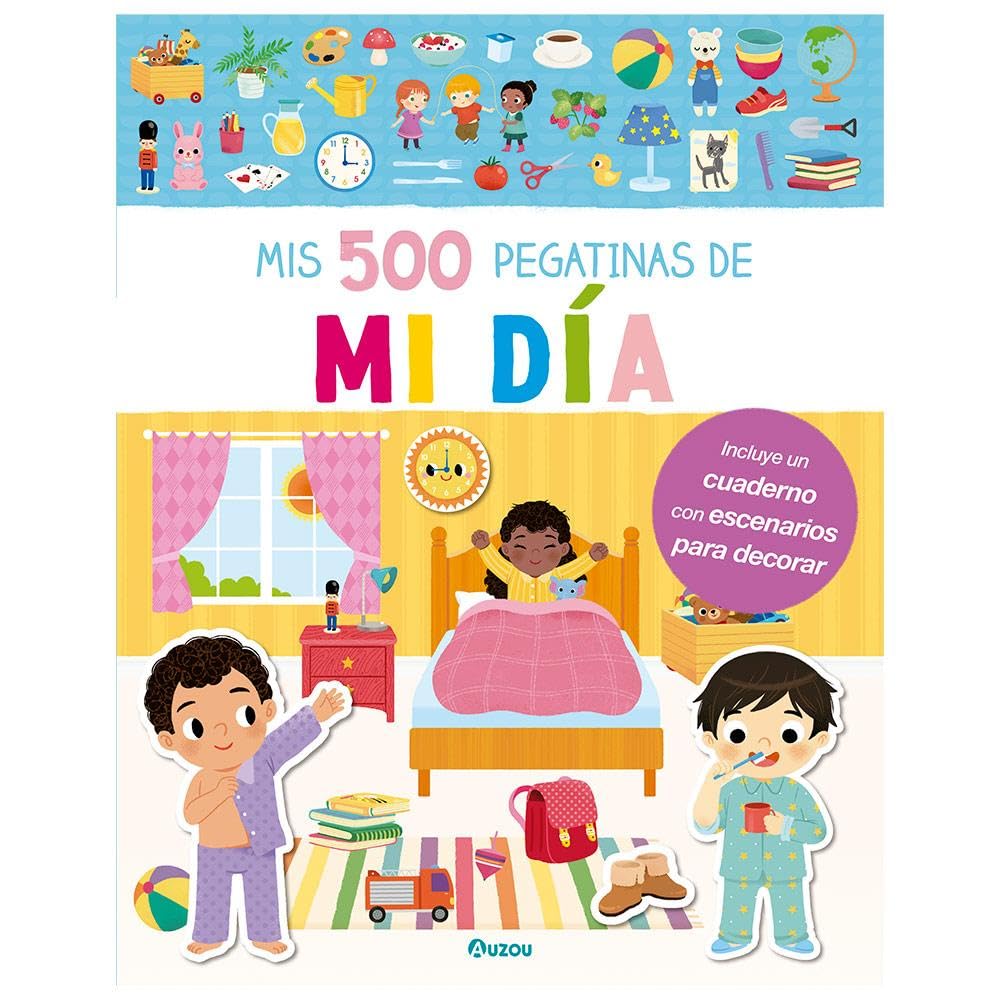 Mis 500 pegatinas, mi día (Mis primeras pegatinas - Mis 500 pegatinas)