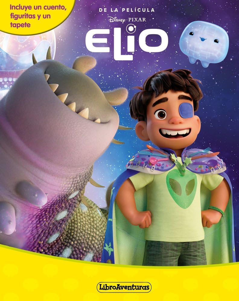 Libro: Elio. Libroaventuras: Incluye un cuento, figuritas y un tapete