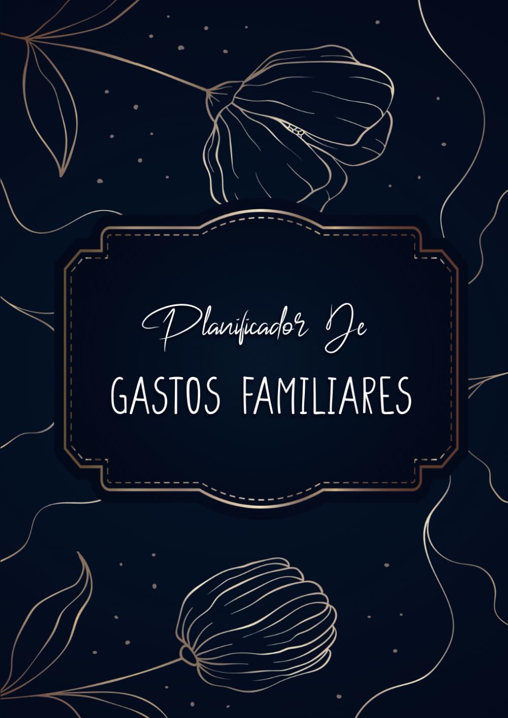 Libro: Planificador de Gastos Familiares: Libro de Cuentas Presupuesto Familiar, 12 Meses, Formato A4 (Spanish Edition)