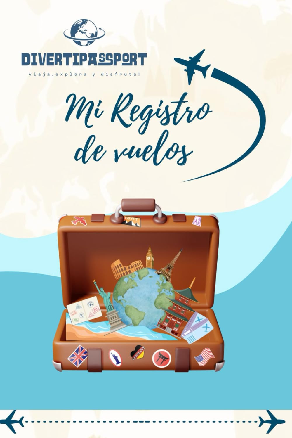 Libro: Mi registro de vuelos (Spanish Edition)