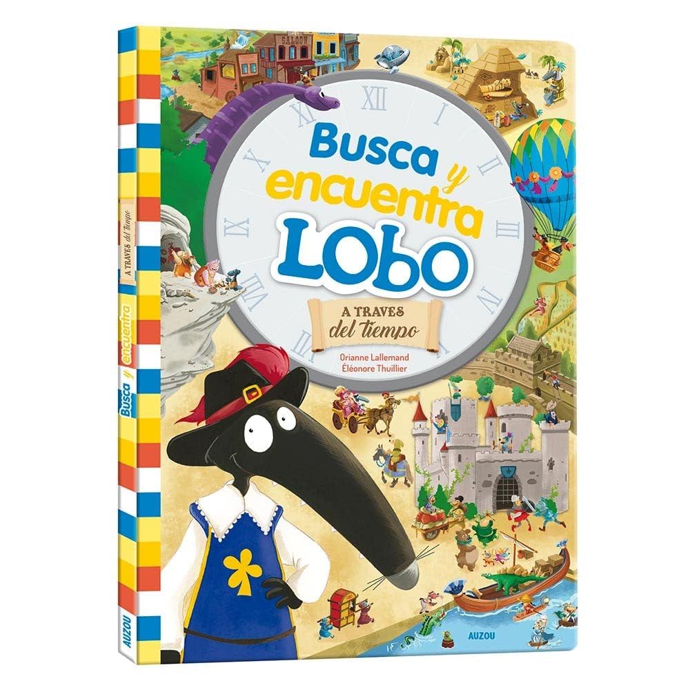 Libro: Busca y encuentra de Lobo. A través del tiempo