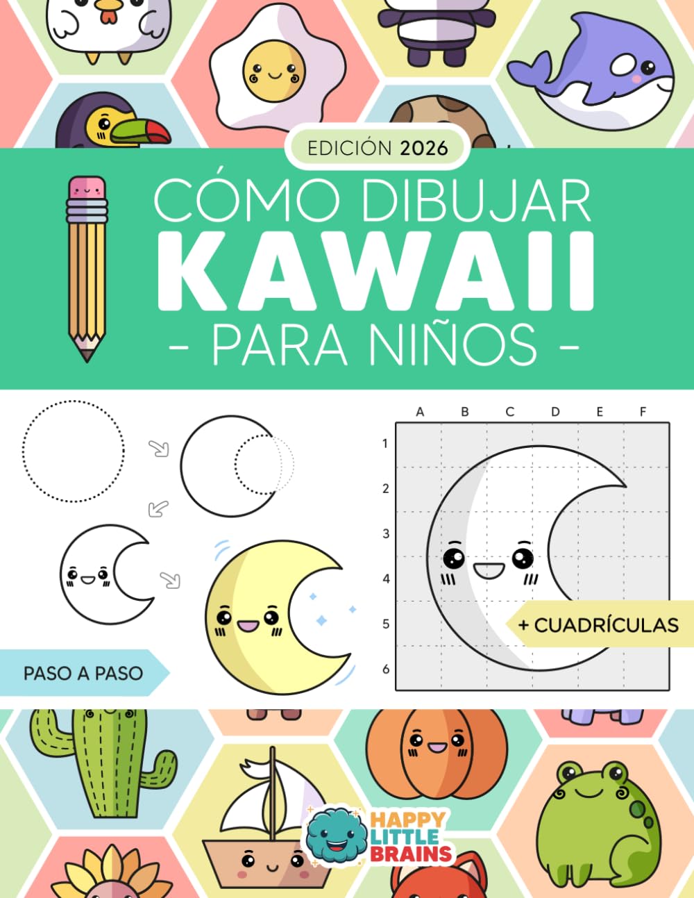Libro: Cómo Dibujar Kawaii para Niños: Aprende a Dibujar Paso a Paso Cosas Súper Monas: 4 (Mundo Kawaii)