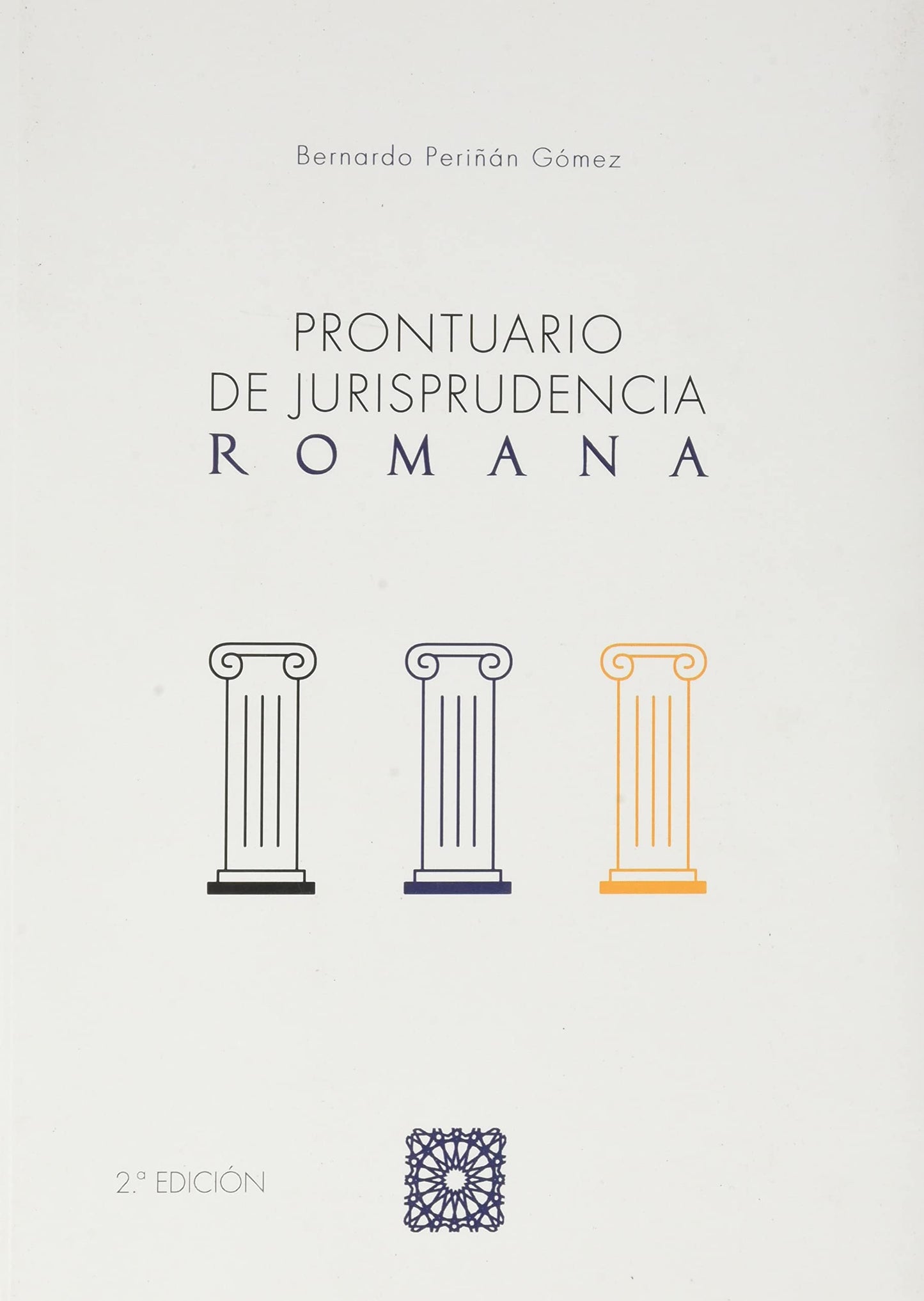 Libro: Prontuario de jurisprudencia romana