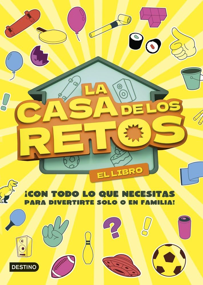 Libro: La Casa de los Retos. El libro (Libros de entretenimiento)