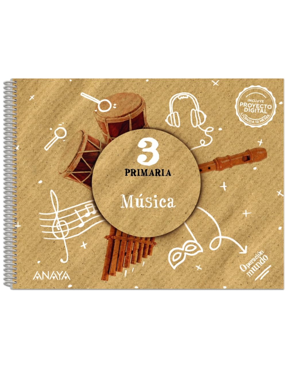 Libro: Música 3.