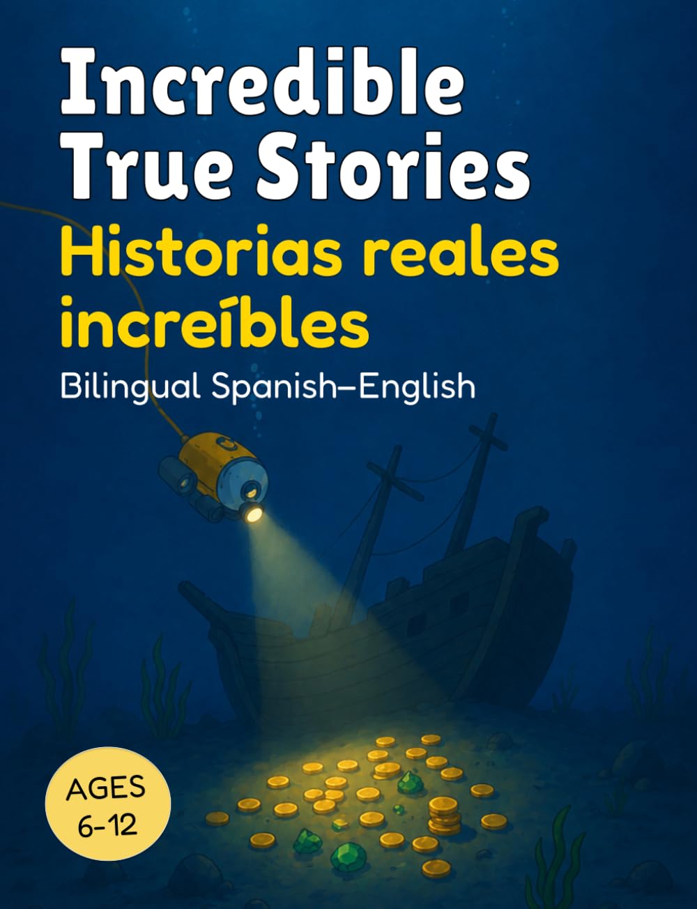 Libro: Incredible True Stories | Historias reales increíbles: Spanish-English Bilingual Stories for Kids (Wooden House Bilingual Learning Series)