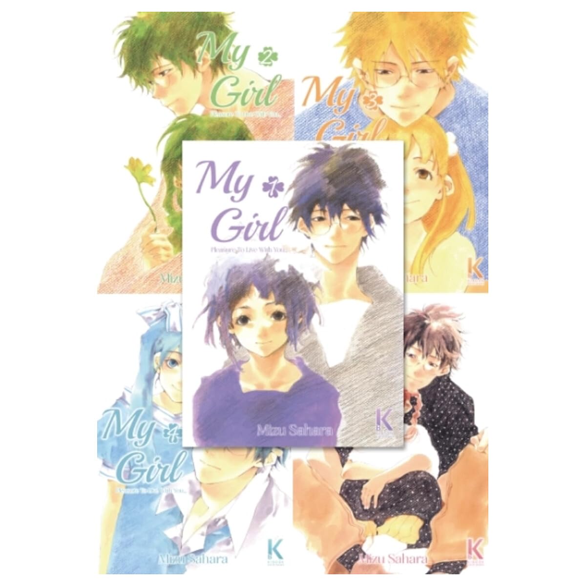 Libro: MY GIRL VOL.1-5: PACK PROMOCIONAL