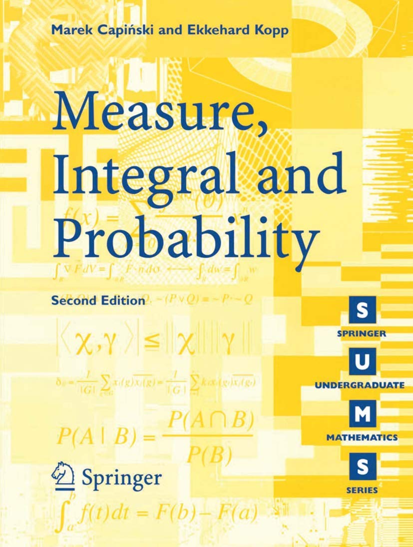 Libro: Measure, Integral and Probability