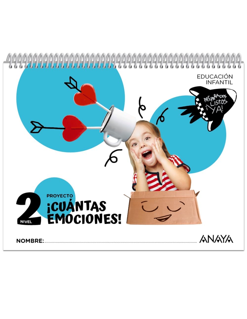 Libro: ¡Cuántas emociones!. Nivel 2
