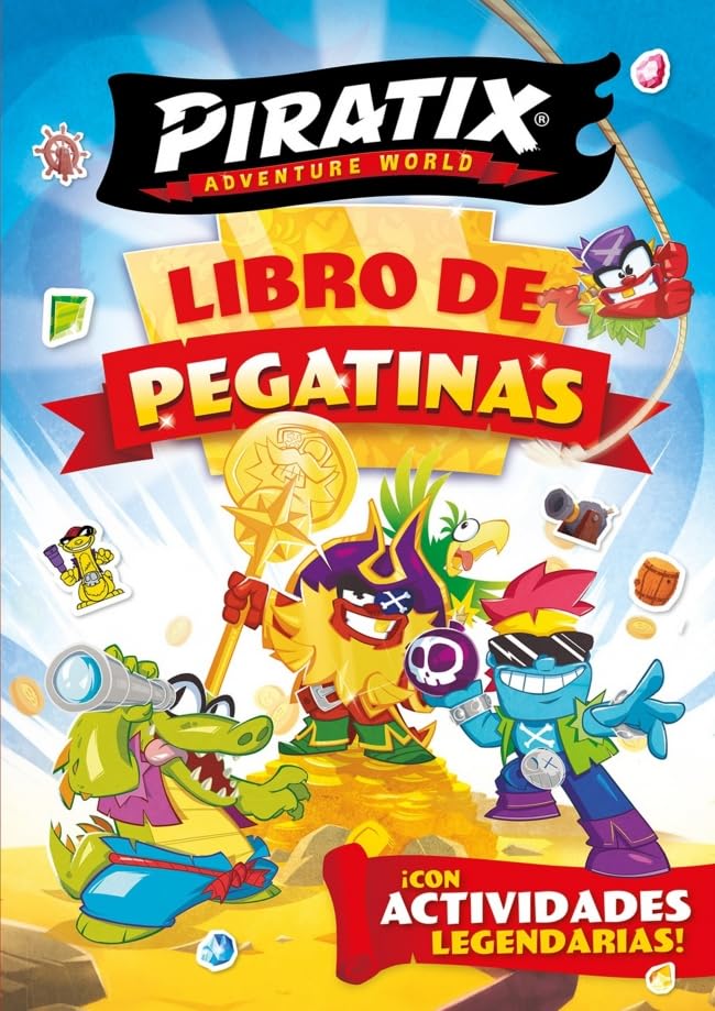 Libro: Piratix. Actividades - Libro de pegatinas: ¡Con actividades legendarias!
