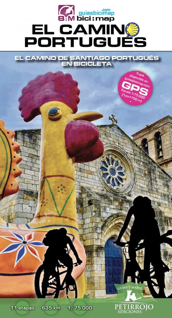 Libro: El Camino Portugués: El Camino Portugués en Bicicleta: 32 (Bici:map)