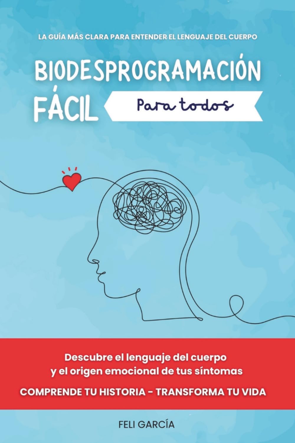 Libro: Biodesprogramación fácil para todos: Descubre el lenguaje del cuerpo y el origen emocional de tus síntomas. Comprende tu historia - Transforma tu vida.