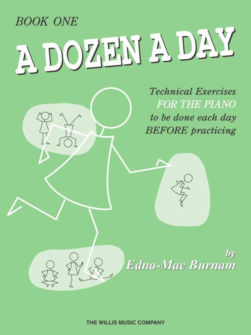 Libro: A Dozen a Day: Technical Exercises for the Piano to Be Done Each Day Before Practicing