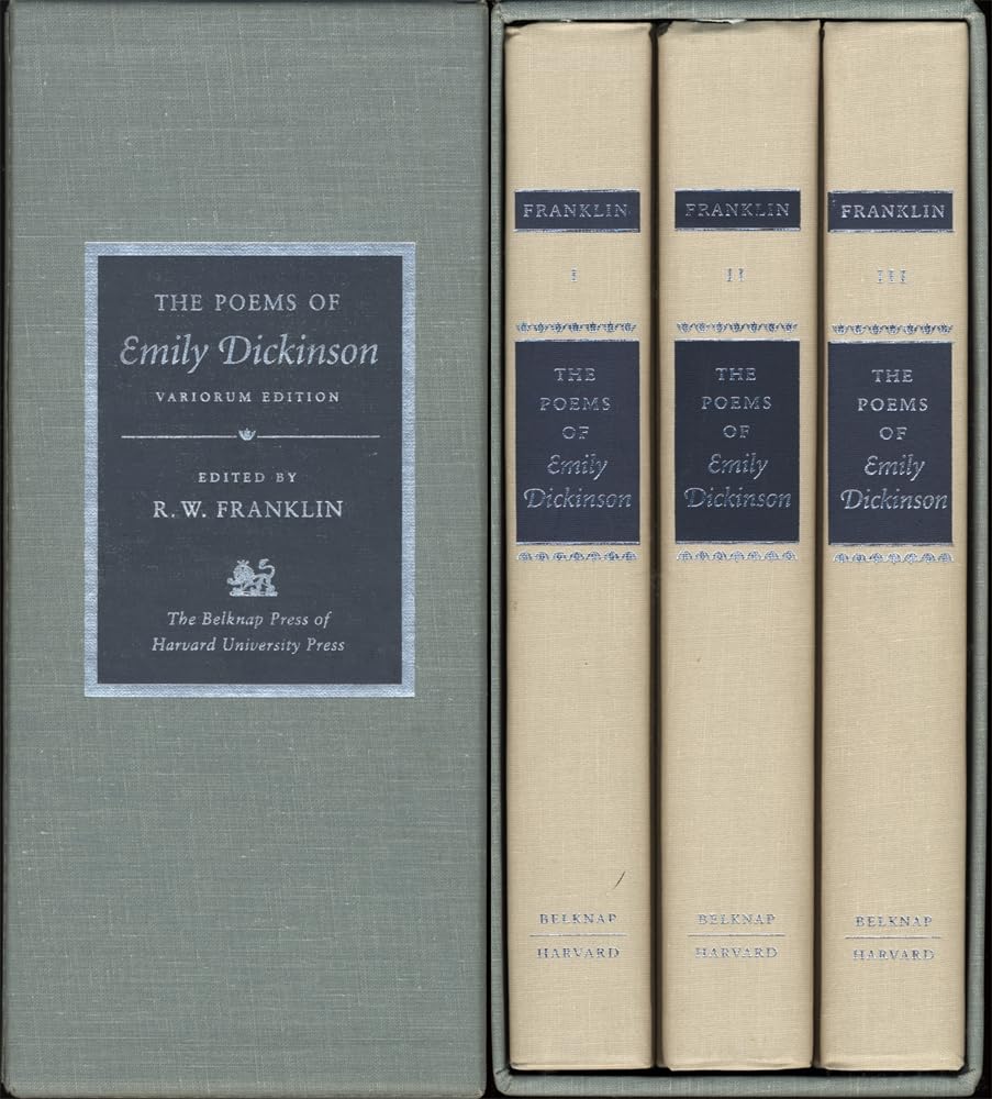 Libro: The Poems of Emily Dickinson: Variorum Edition