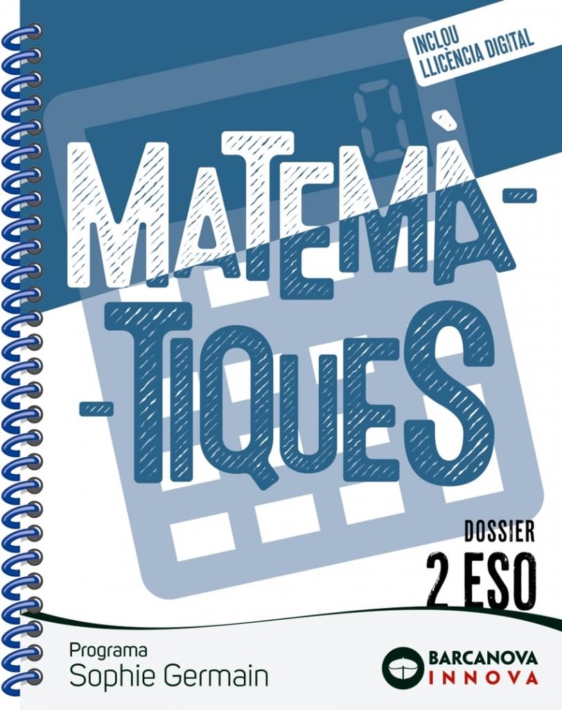 Libro: Sophie Germain 2 ESO. Dossier. Matemàtiques