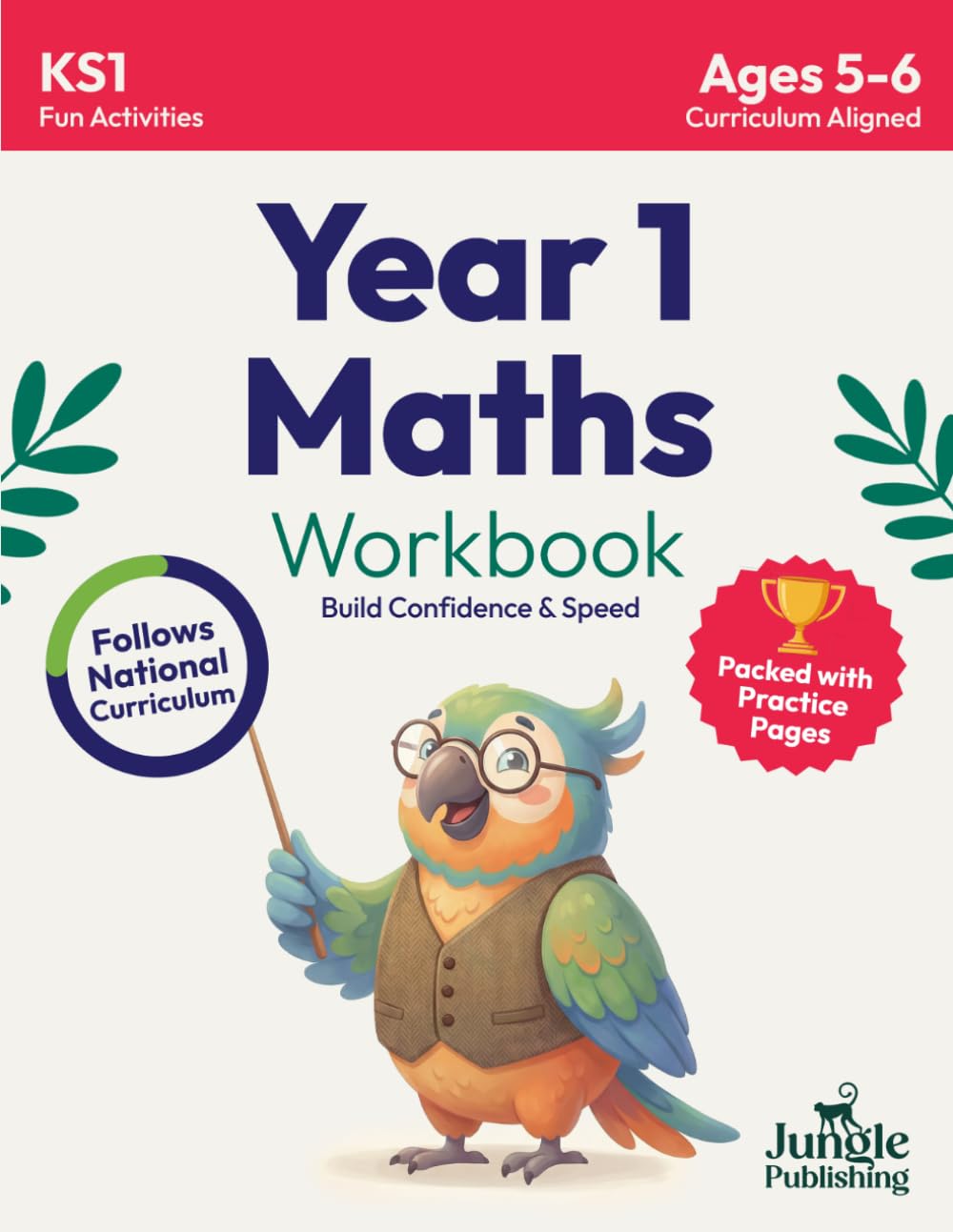 Libro: Year 1 Maths Workbook: Addition and Subtraction Practice Book for 5 - 6 Year Olds (KS1 Maths)