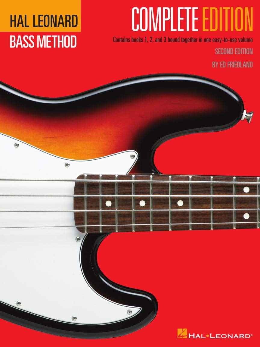 Libro: Hal Leonard Electric Bass Method – Complete Edition | Bass Guitar Sheet Music Book with Tablature | Learn to Play Bass for Beginners | Includes Books 1, 2 and 3 | Spiral Bound Instructional Songbook