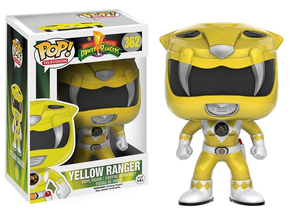 Funko POP TV: Power Rangers - Yellow Ranger Figura de Acción
