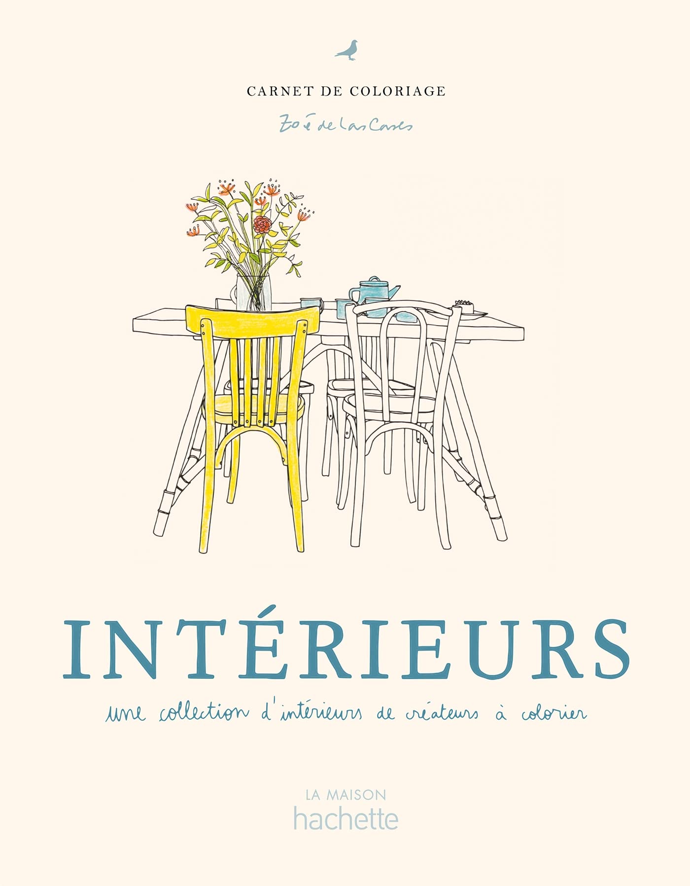 Libro: Intérieurs: Une collection d'intérieurs de créateurs à colorier