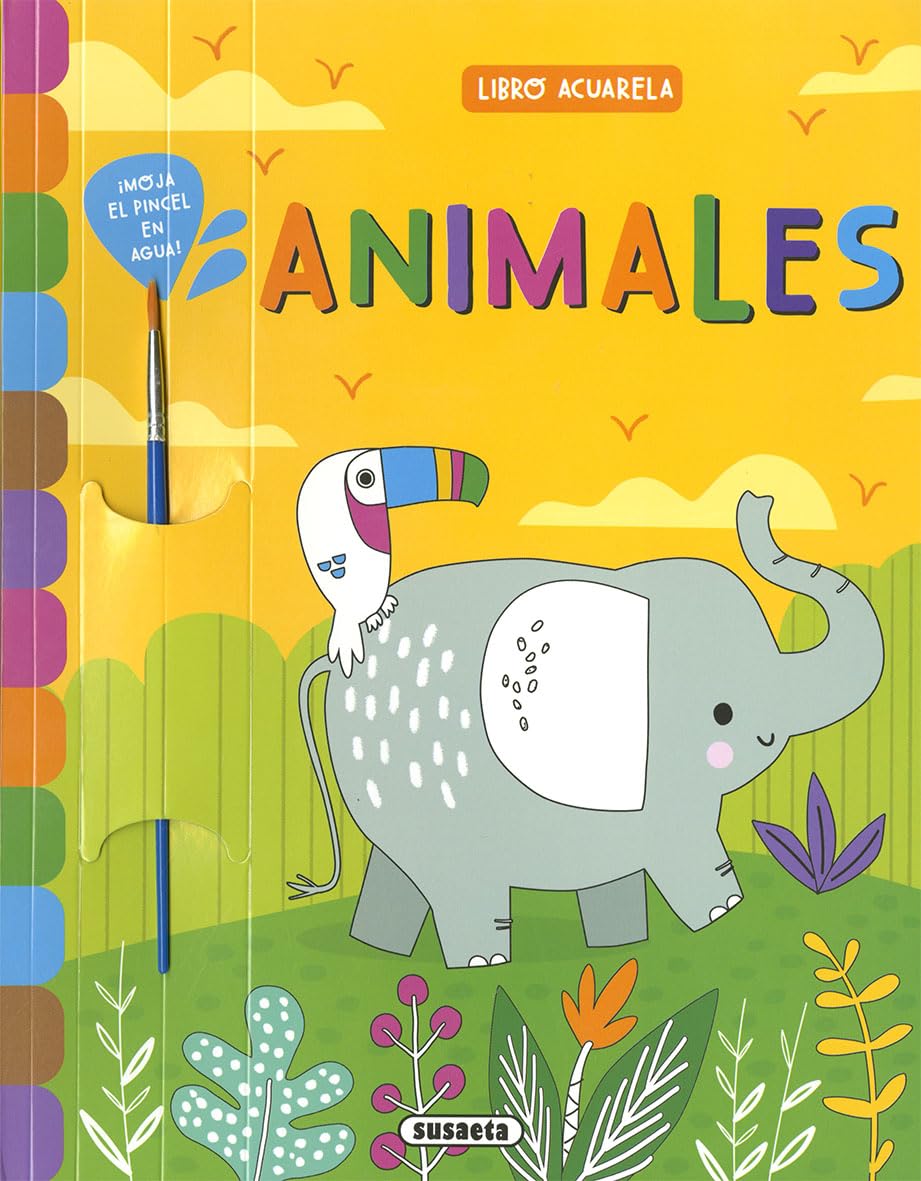 Libro: Animales (Libro acuarela)