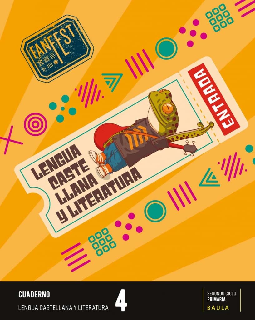 Libro: Lengua castellana 4º primaria quadern (Projecte Fanfest)