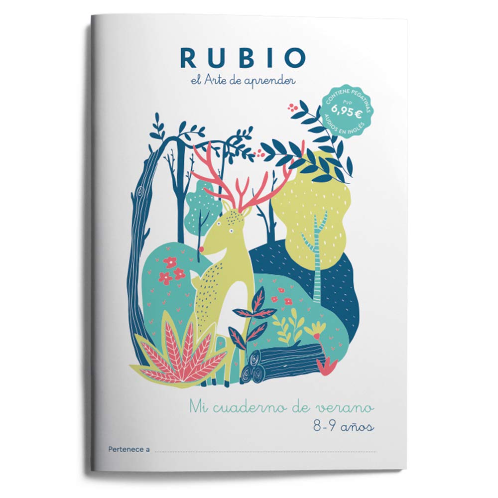 Mi cuaderno de verano RUBIO. 8-9 años | Cuaderno de actividades para vacaciones: 6