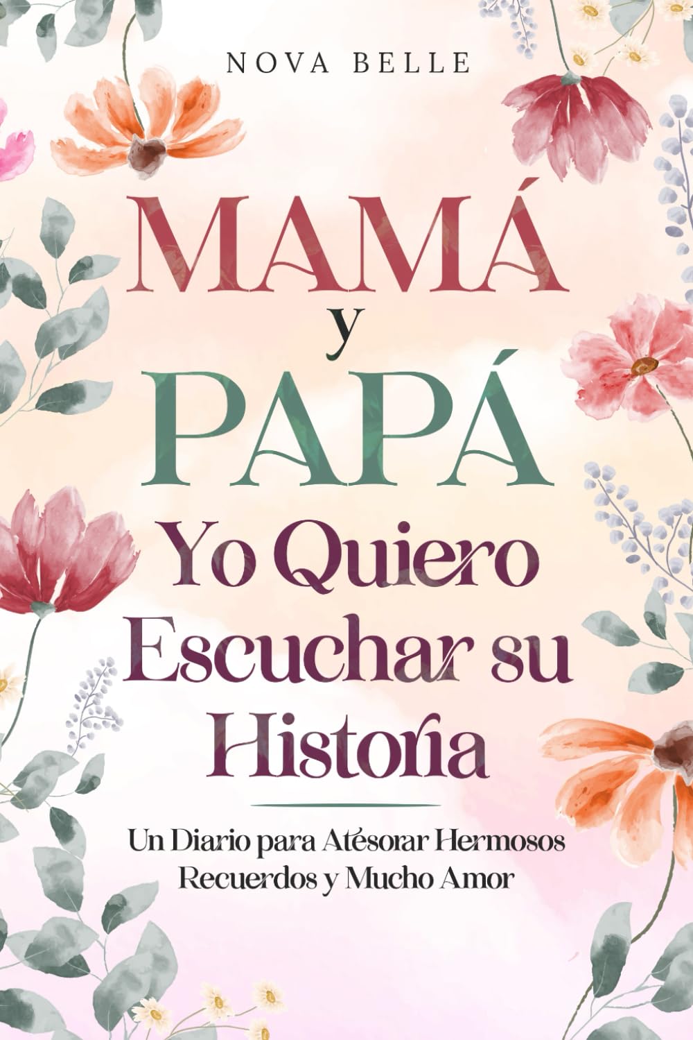 Libro: Mamá y Papá, Yo Quiero Escuchar su Historia: Un Diario para Atesorar Hermosos Recuerdos y Mucho Amor (Spanish Edition)