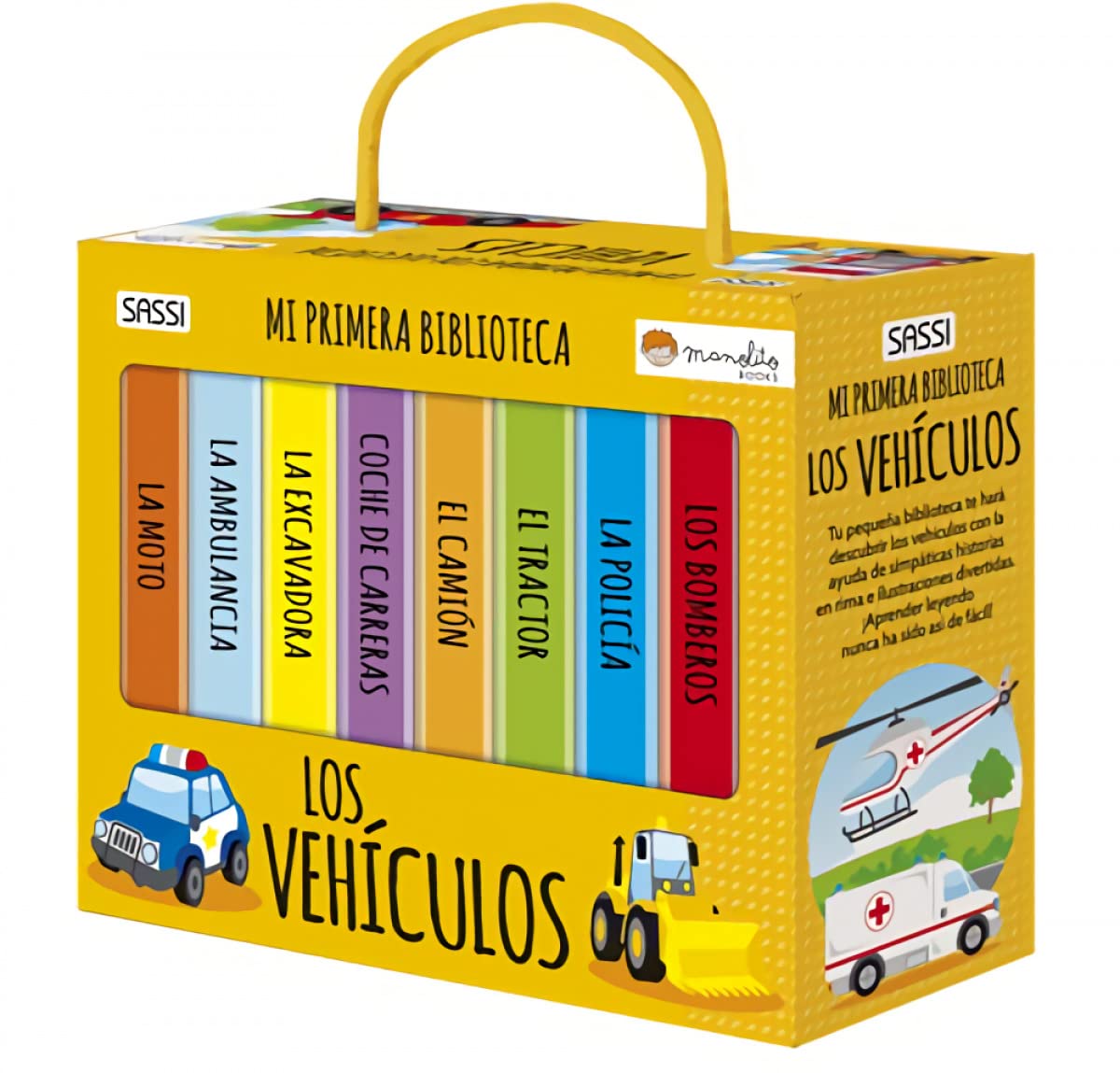 Libro: Los vehiculos: Los vehículos Mi primera biblioteca