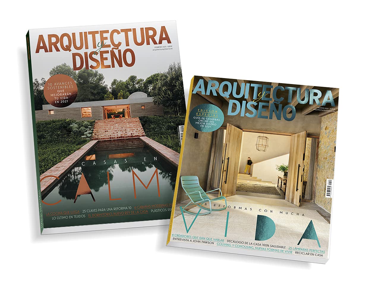 Libro: Pack Arquitectura y Diseño #233 Casas en calma | #234 Reformas con mucha vida