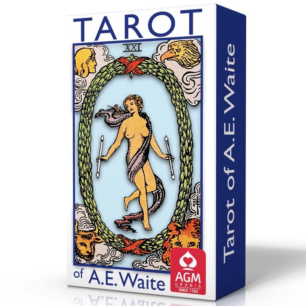 Libro: Rider Weight Tarot Card Arthur Edward Blue Edition (Standard)