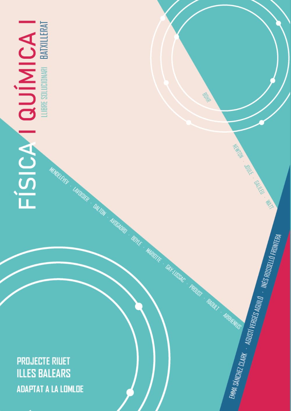 Libro: FÍSICA I QUÍMICA I BATXILLERAT LLIBRE SOLUCIONARI: Projecte Riuet Illes Balears