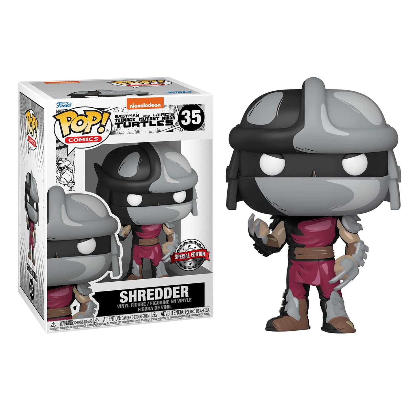 Funko Pop: TMNT Funko POP Figura de Vinilo | Shredder PX Exclusivo
