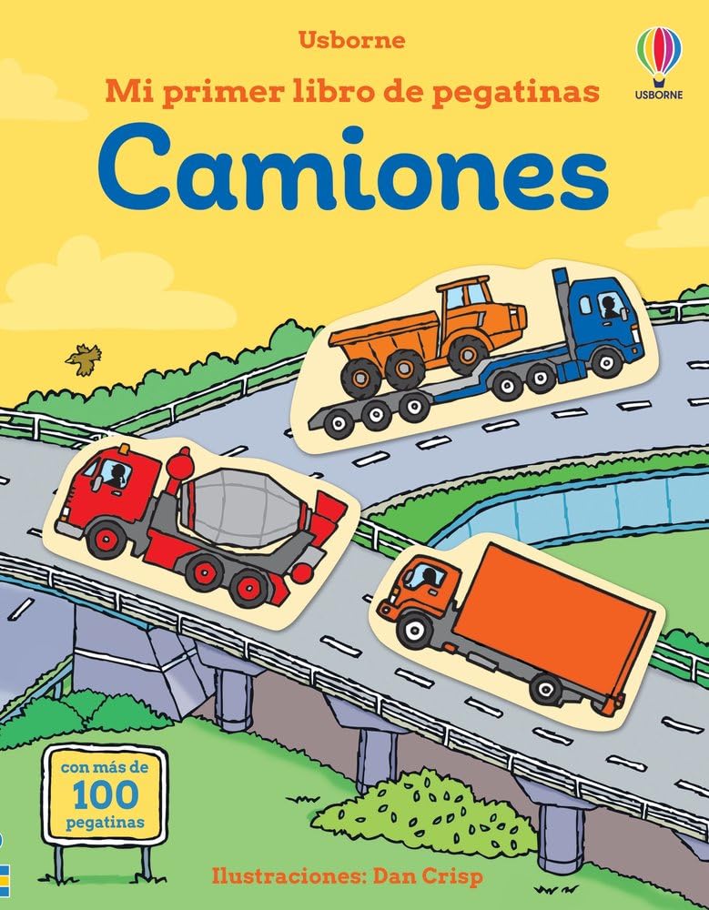 Libro: CAMIONES MI PRIMER LIBRO DE PEGATINAS