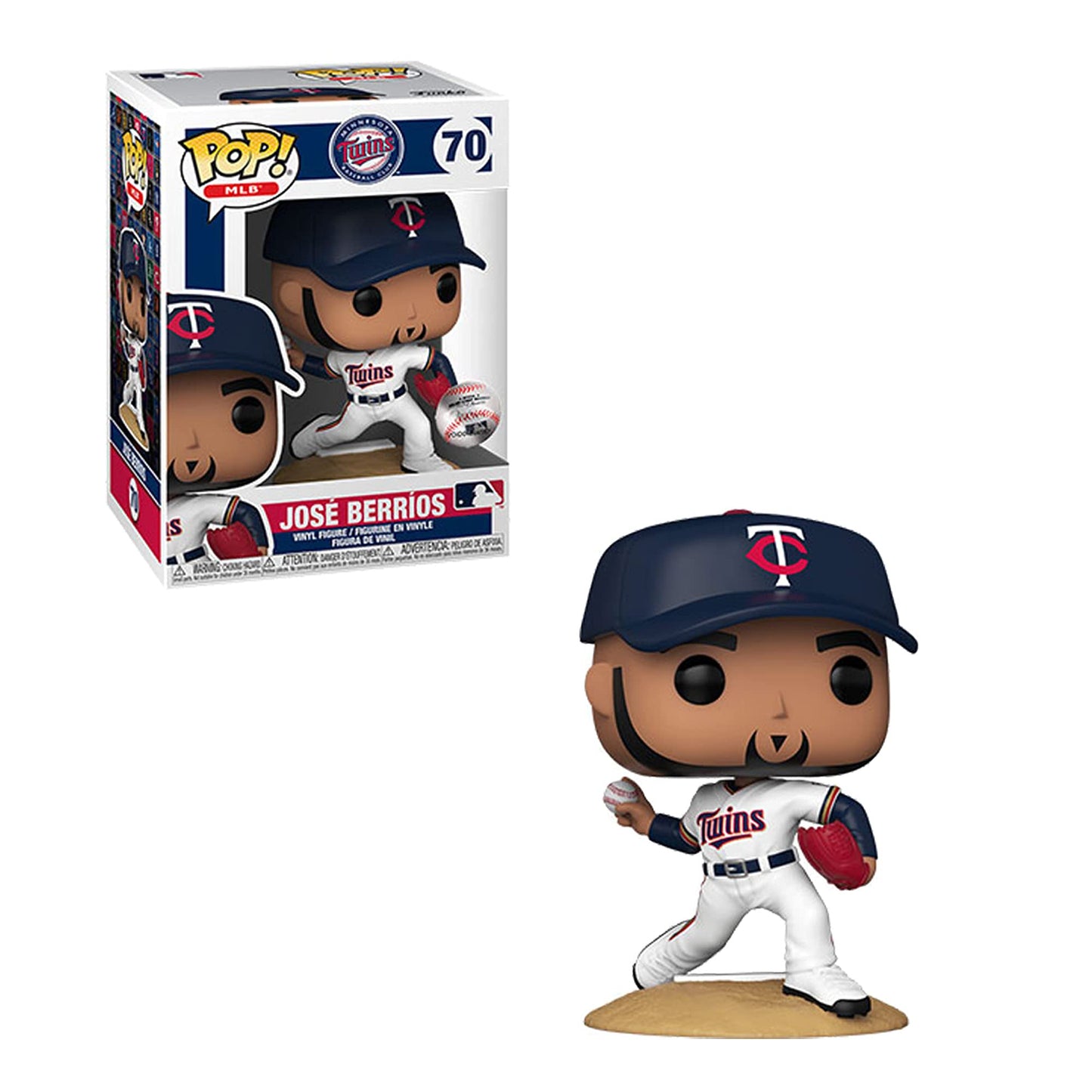 Funko Pop! MLB: Twins - José Berríos (Home Uniform) Vinyl Collectible Figura