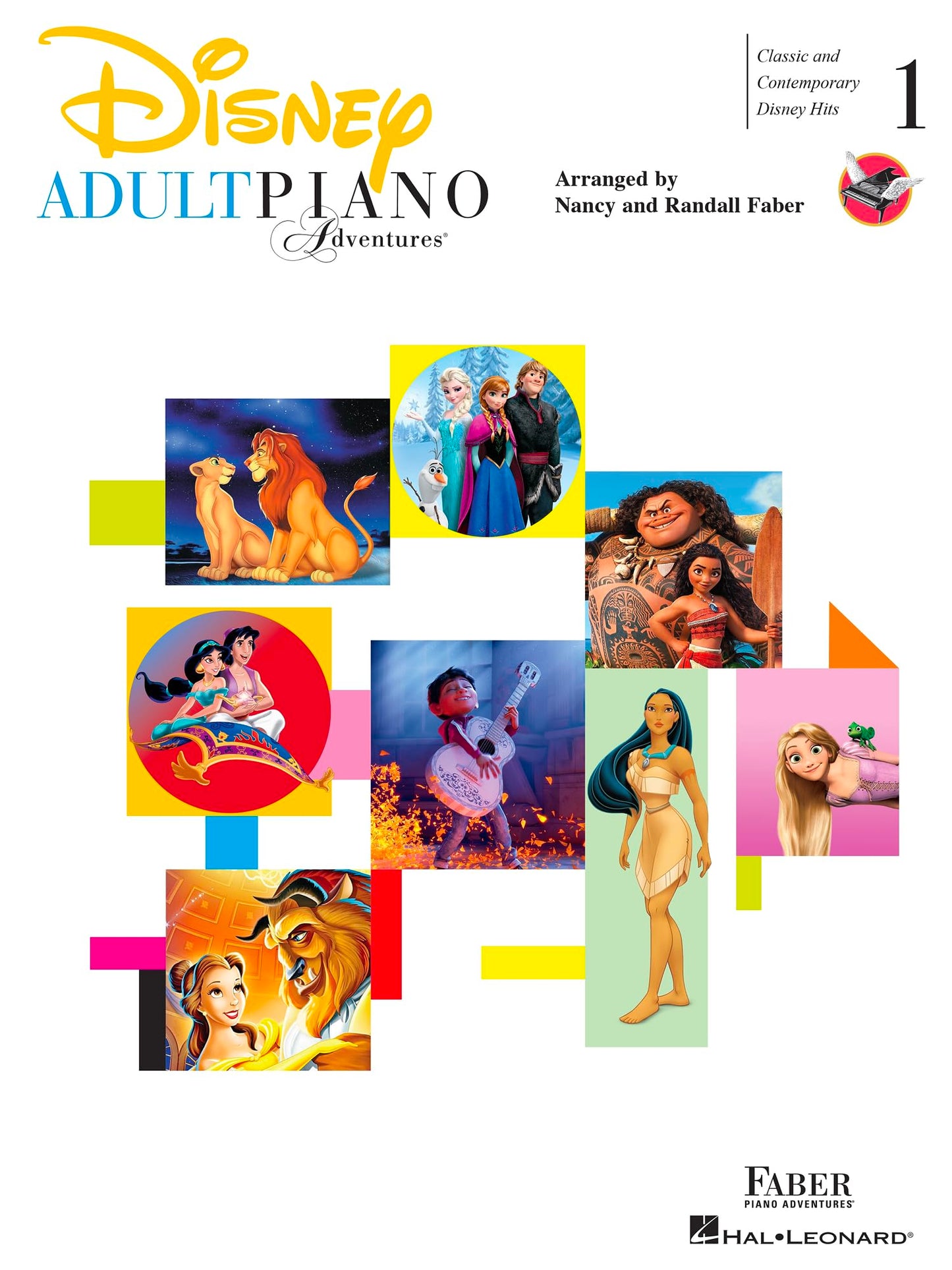 Libro: Adult Piano Adventures: Disney Book 1 | Beginner Piano Sheet Music for Adults | Easy Piano Songbook with 29 Disney Hits from Frozen, Aladdin, Moana, ... Classic and Contemporary Disney Hits, 1)