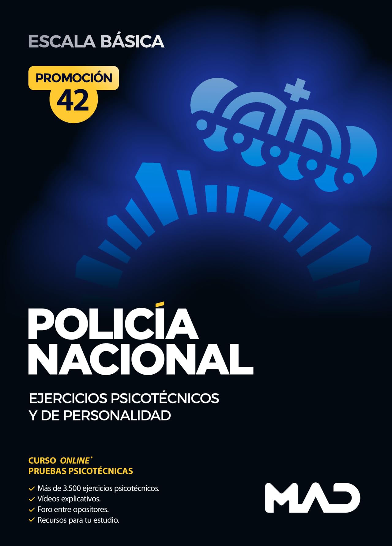 Libro: Policía Nacional Escala Básica. Ejercicios psicotécnicos y de personalidad
