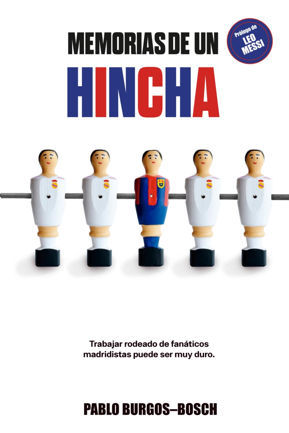 Libro: Memorias de un hincha: Trabajar rodeado de fanáticos madridistas puede ser muy duro.