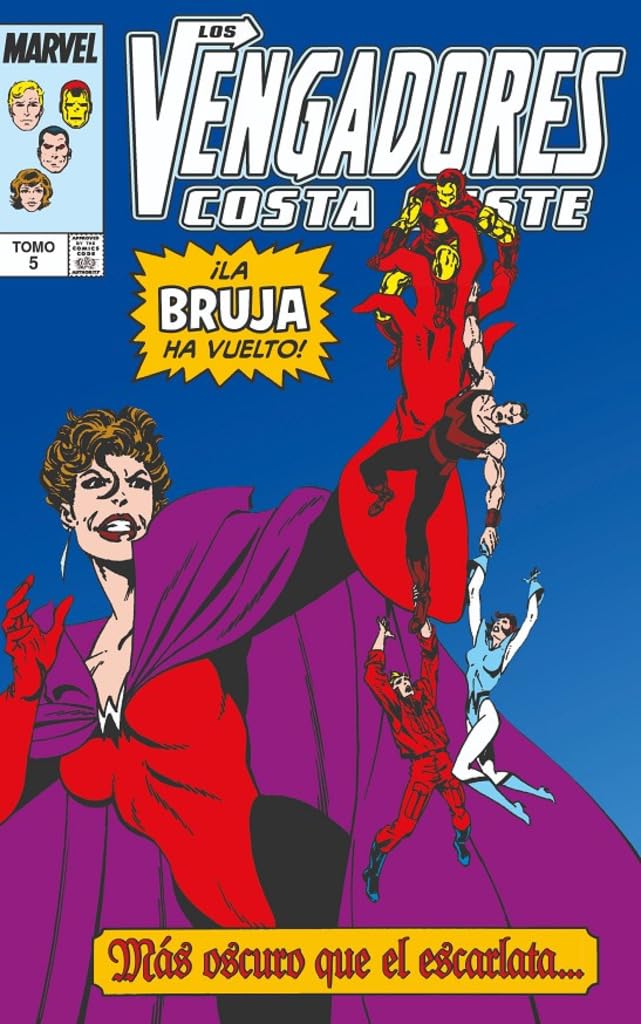 Libro: Marvel limited edition los vengadores costa oeste 5. más oscuro que el escarlata