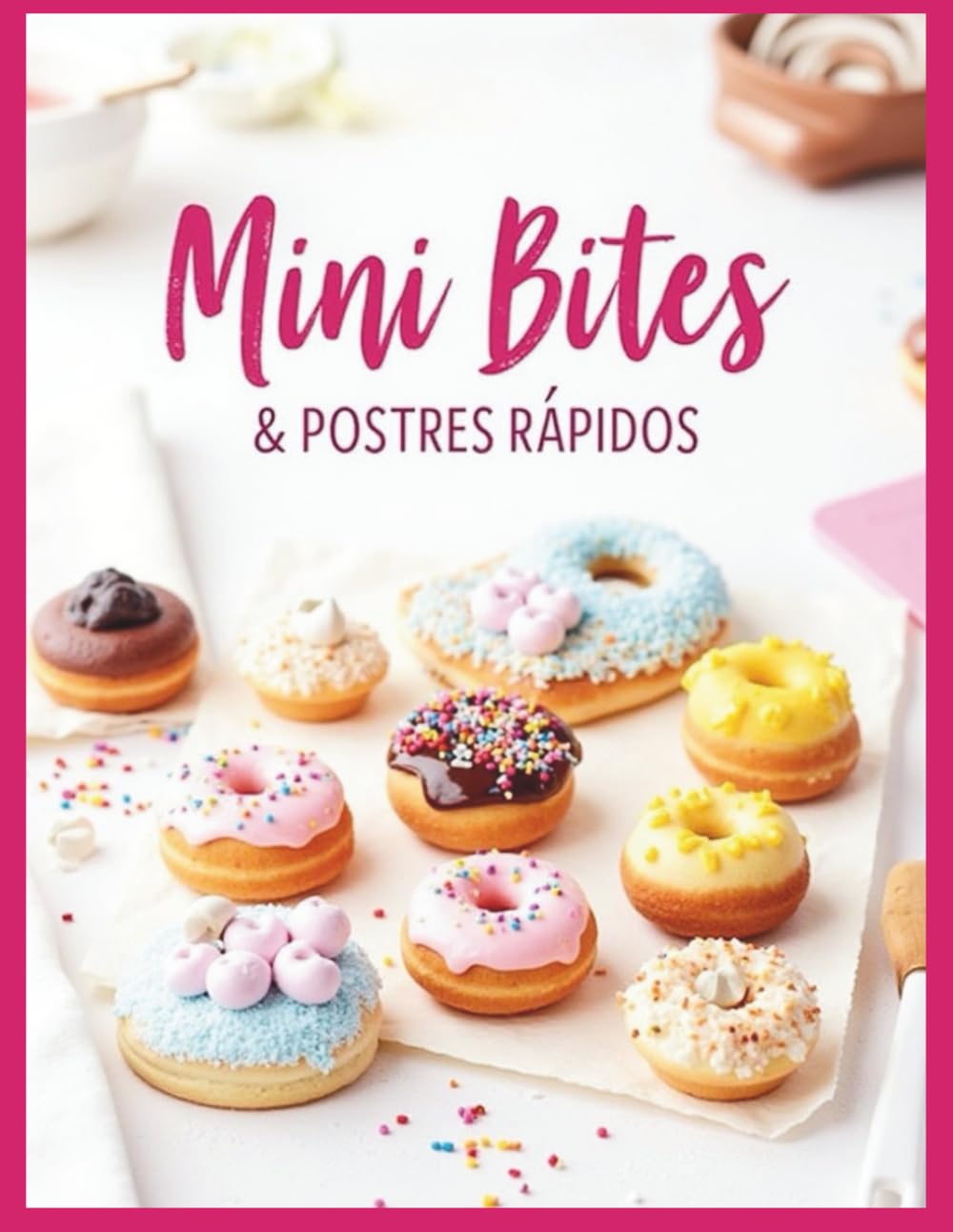Libro: Mini Bites & Postres Rápidos: Recetas sencillas para momentos dulces, sin complicaciones ni utensilios innecesarios (Spanish Edition)