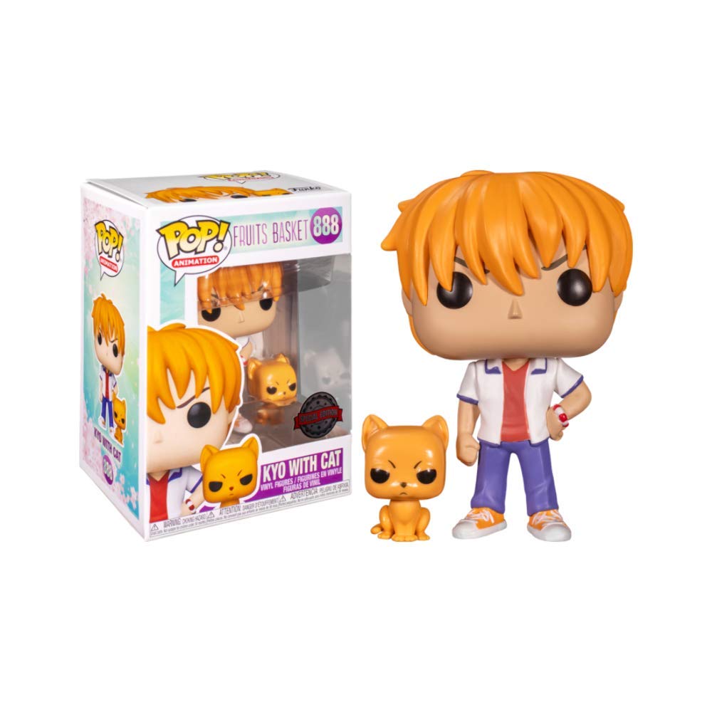 Funko Pop! Animación #888 - Fruits Basket Kyo with Cat Exclusivo