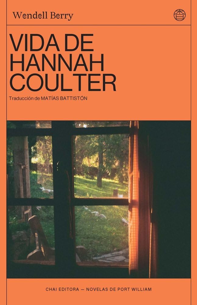 Libro: Vida de Hannah Coulter (CHAI EDITORA)